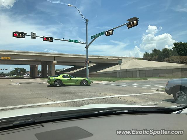 Dodge Viper spotted in Coppell, Texas