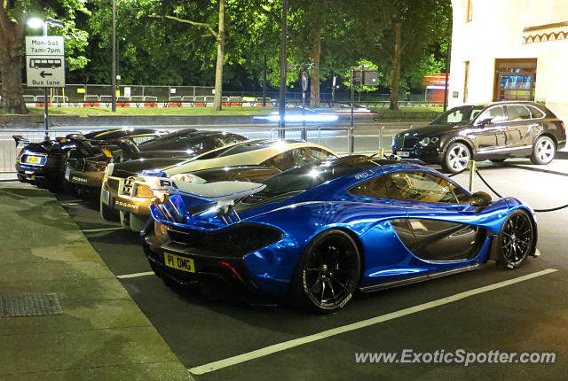 Mclaren P1 spotted in London, United Kingdom