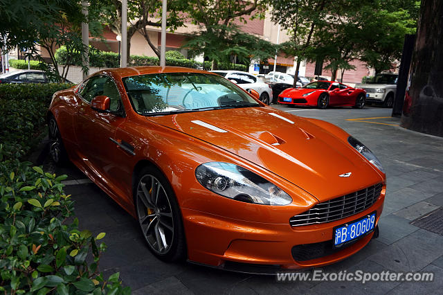 Aston Martin DBS spotted in Shanghai, China