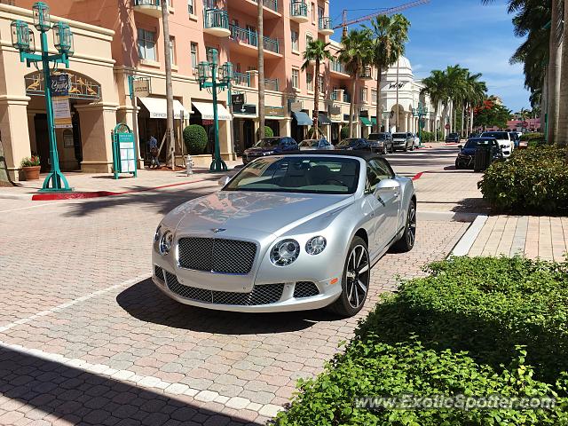 Bentley Continental spotted in Boca Raton, Florida