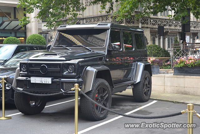 Mercedes 4x4 Squared spotted in London, United Kingdom