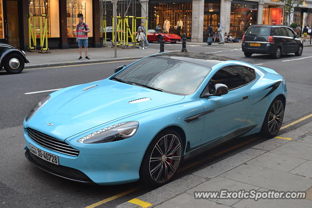 Aston Martin DB9 spotted in London, United Kingdom