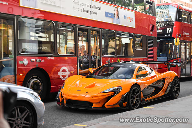 Mclaren P1 spotted in London, United Kingdom