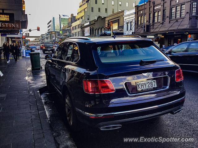 Bentley Bentayga spotted in Auckland, New Zealand