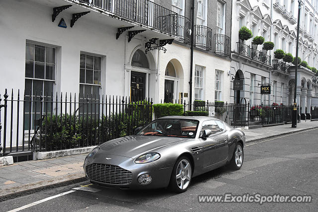 Aston Martin Zagato spotted in London, United Kingdom