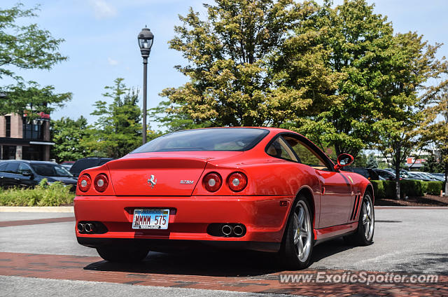 Ferrari 575M spotted in Oak Brook, Illinois
