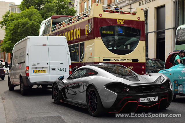 Mclaren P1 spotted in London, United Kingdom