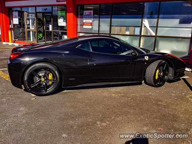 Ferrari 458 Italia spotted in Auckland, New Zealand