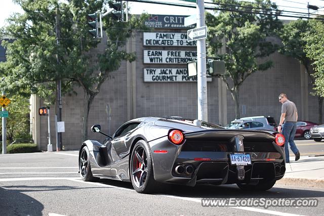 Ferrari LaFerrari spotted in Greenwich, Connecticut