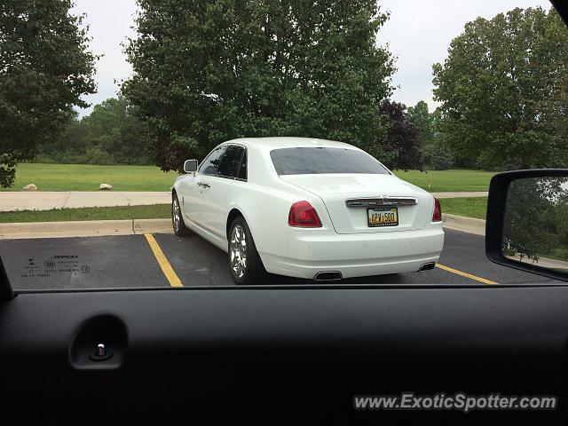 Rolls-Royce Ghost spotted in Romeo, Michigan