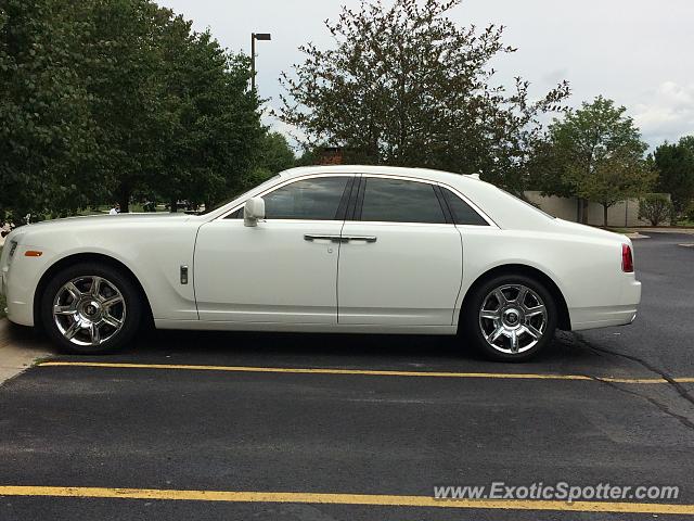 Rolls-Royce Ghost spotted in Romeo, Michigan