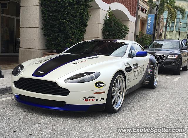 Aston Martin Vantage spotted in West Palm Beach, Florida