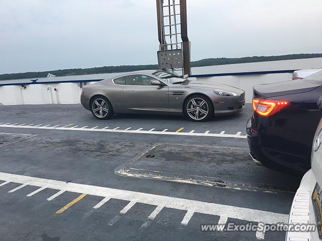 Aston Martin DB9 spotted in Sag Harbor, New York