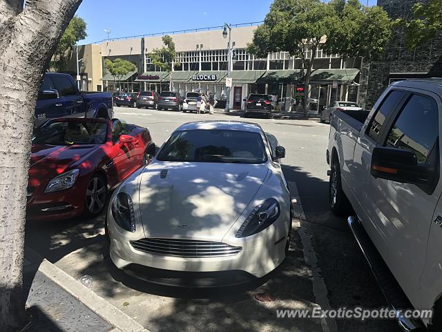Aston Martin DB9 spotted in San Mateo, California