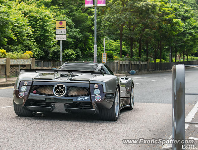 Pagani Zonda spotted in Hong Kong, China