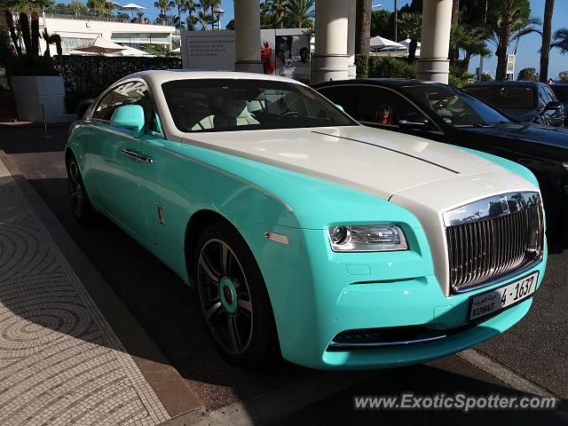 Rolls-Royce Wraith spotted in Cannes, France