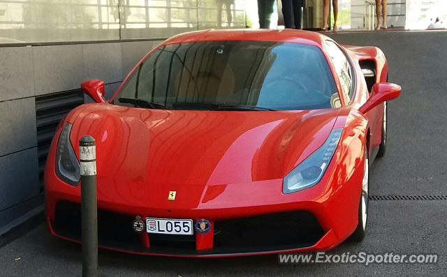 Ferrari 488 GTB spotted in Monte Carlo, Monaco