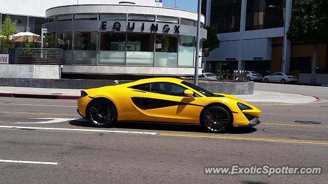 Mclaren 570S spotted in Beverly Hills, California