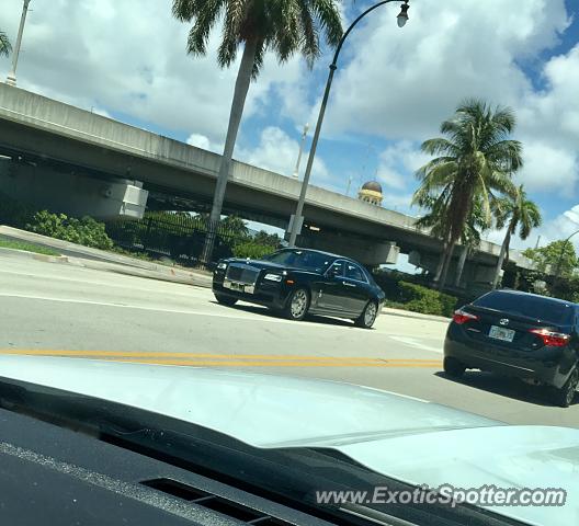 Rolls-Royce Ghost spotted in North Miami, Florida