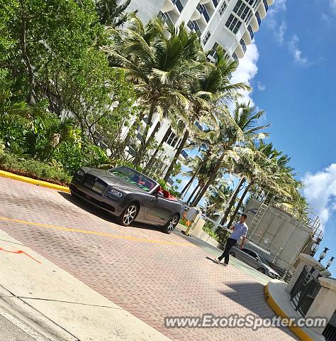Rolls-Royce Dawn spotted in North Miami, Florida