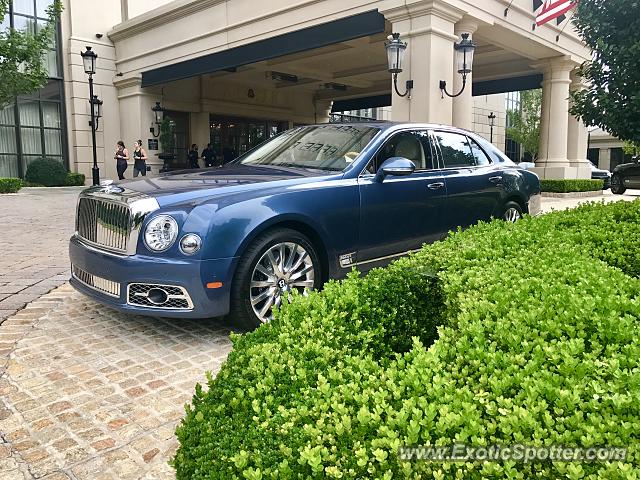 Bentley Mulsanne spotted in Buckhead, Georgia