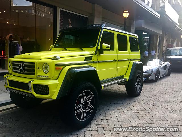 Mercedes 4x4 Squared spotted in Buckhead, Georgia