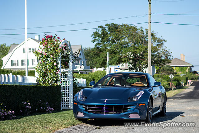Ferrari FF spotted in Cape Cod, Massachusetts