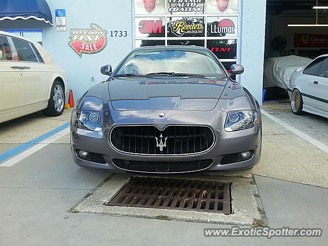 Maserati Quattroporte spotted in Clearwater, Florida