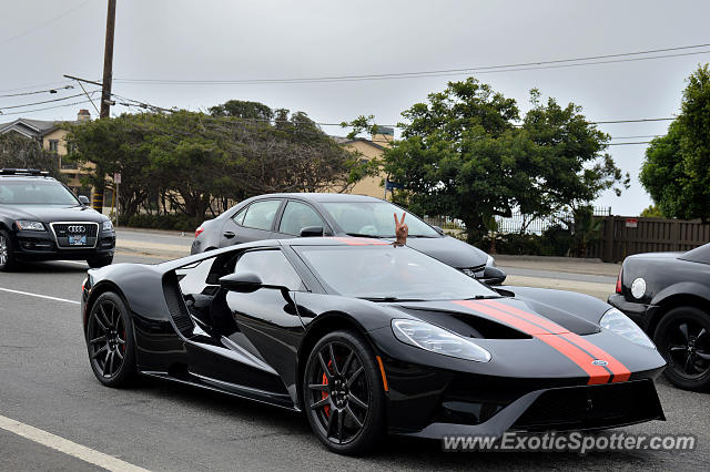 Ford GT spotted in Malibu, California