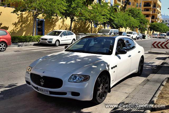 Maserati Quattroporte spotted in San Pedro, Spain