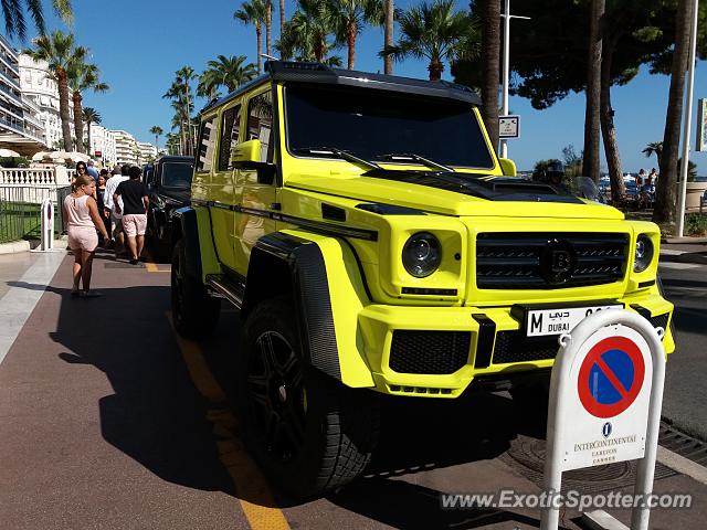 Mercedes 4x4 Squared spotted in Cannes, France