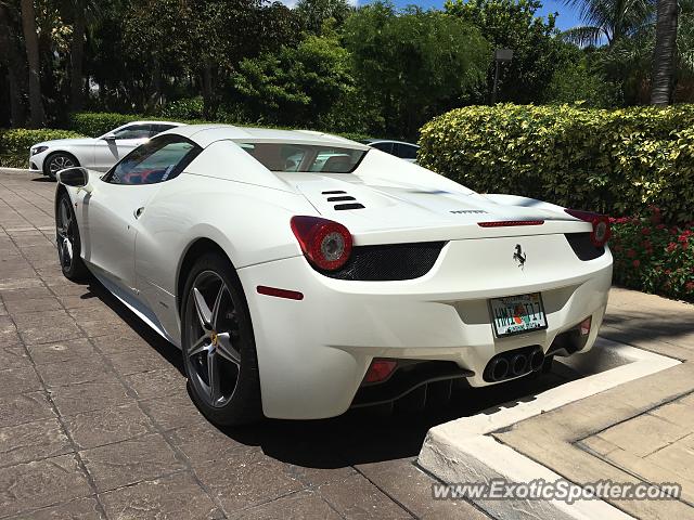 Ferrari 458 Italia spotted in Palm Beach, Florida
