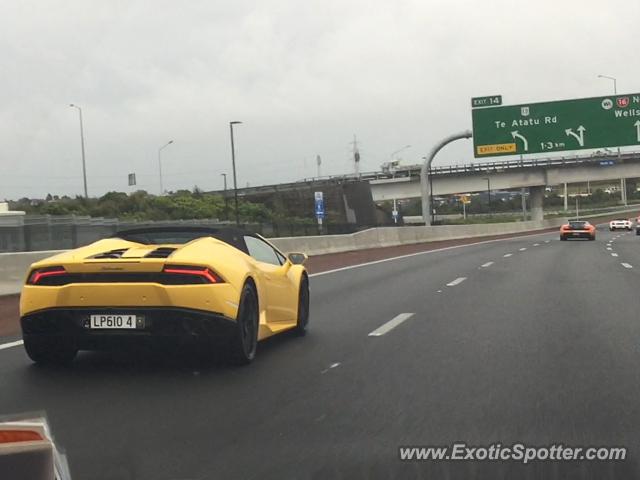 Lamborghini Huracan spotted in Auckland, New Zealand