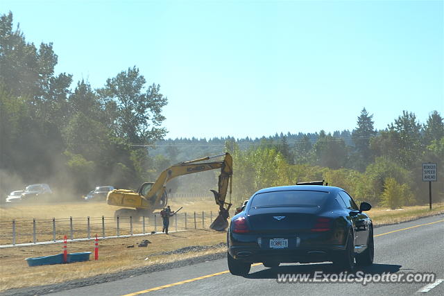 Bentley Continental spotted in Oregon City, Oregon
