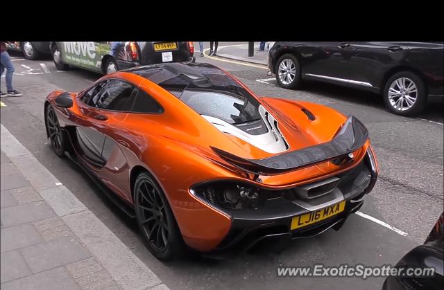 Mclaren P1 spotted in London, United Kingdom