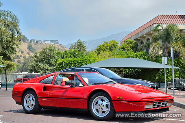 Ferrari 328 spotted in Malibu, California