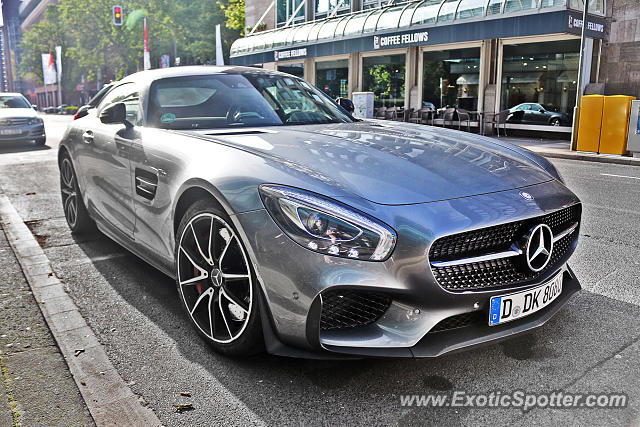 Mercedes AMG GT spotted in Düsseldorf, Germany
