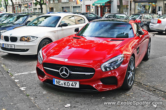 Mercedes AMG GT spotted in Düsseldorf, Germany
