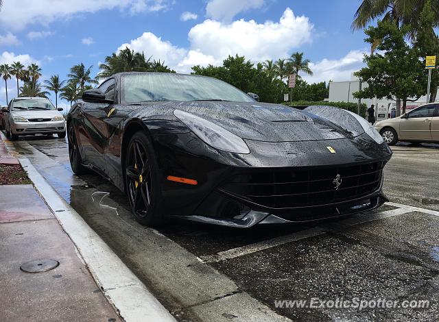 Ferrari F12 spotted in Miami, Florida