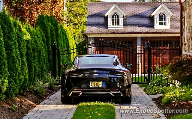 Lexus LC 500 spotted in Spring Lake, New Jersey