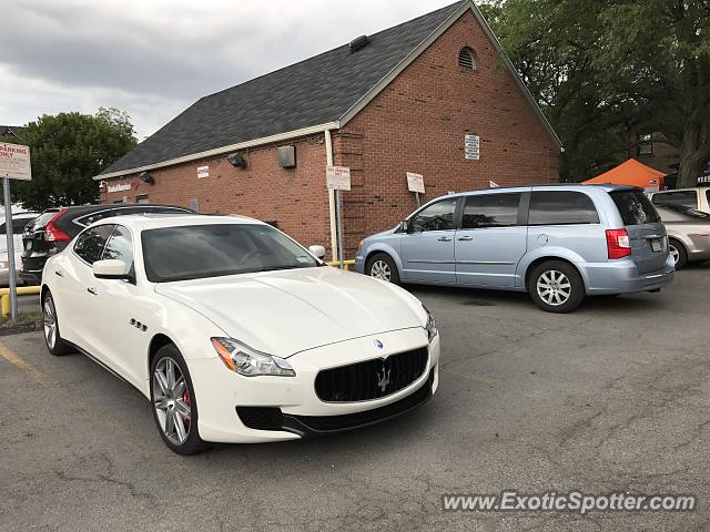 Maserati Quattroporte spotted in Rochester, New York