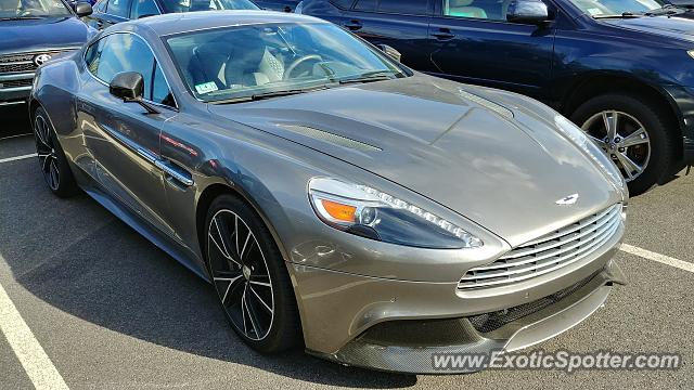 Aston Martin Vanquish spotted in Westwood, Massachusetts