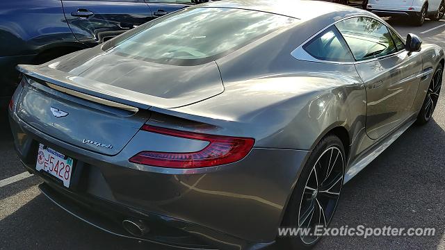 Aston Martin Vanquish spotted in Westwood, Massachusetts