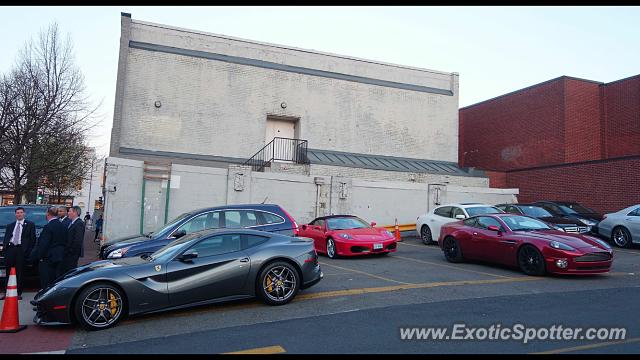 Ferrari F12 spotted in D.C., Washington