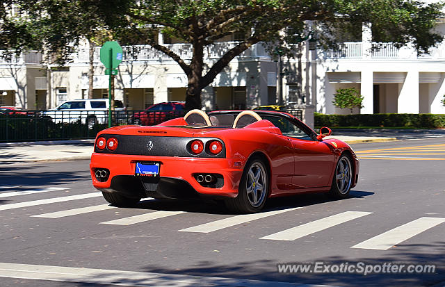 Ferrari 360 Modena spotted in Celebration, Florida