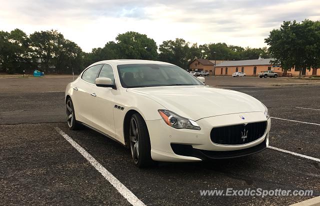 Maserati Quattroporte spotted in Albuquerque, New Mexico