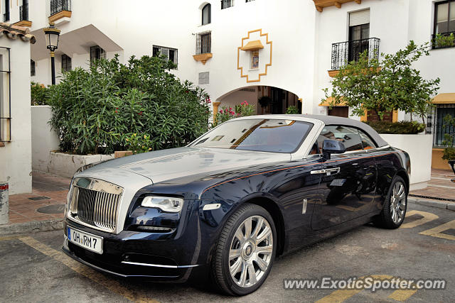 Rolls-Royce Dawn spotted in Puerto Banus, Spain