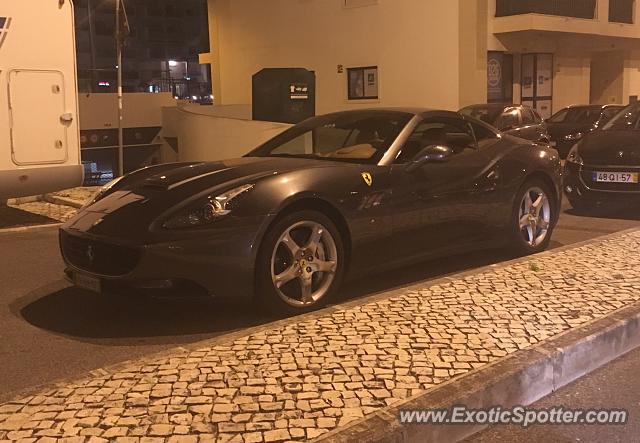 Ferrari California spotted in Carcavelos, Portugal