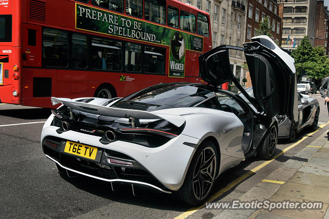 Mclaren 720S spotted in London, United Kingdom