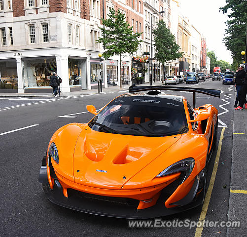 Mclaren P1 spotted in London, United Kingdom